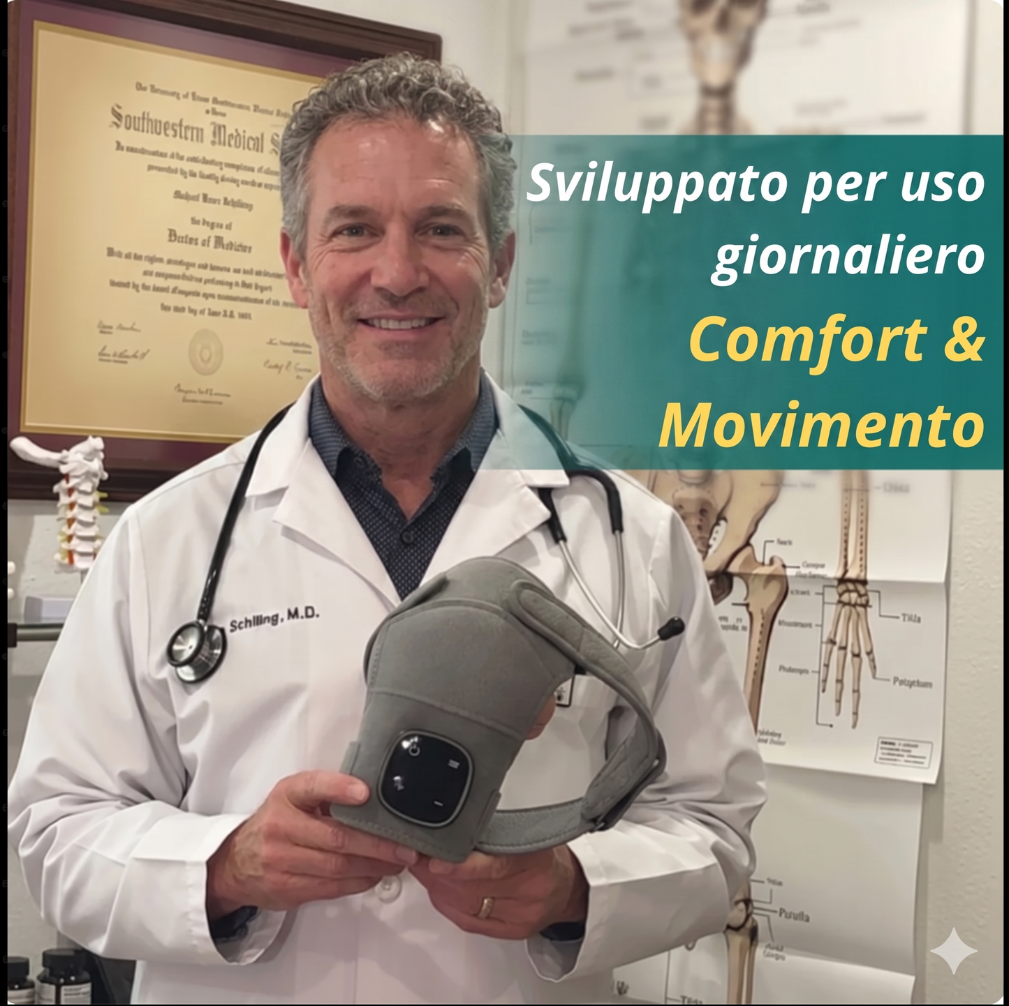 BioElevate™ – Massaggiatore per Spalla che Riduce il Dolore in Soli 15 Minuti