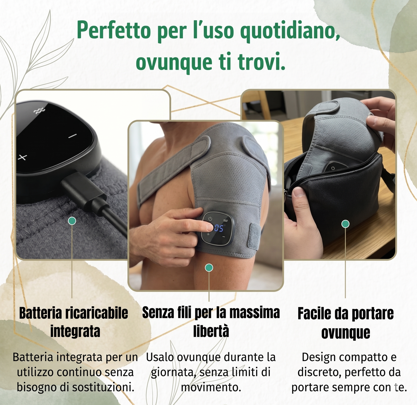 BioElevate™ – Massaggiatore per Spalla che Riduce il Dolore in Soli 15 Minuti